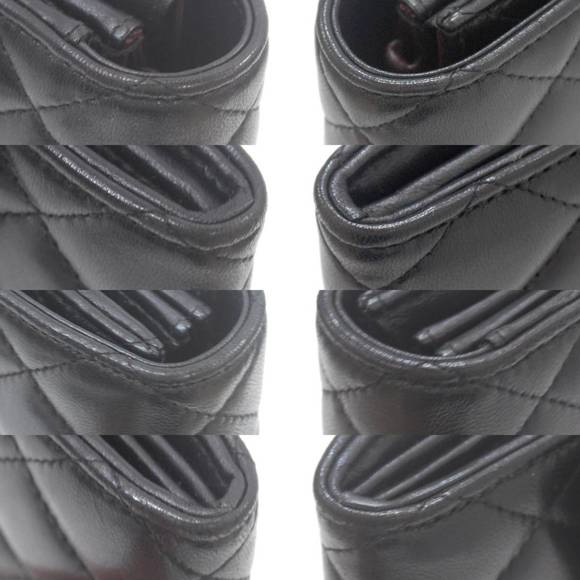 CHANEL Matelasse Long Wallet Lambskin Black - Picture 5 of 10